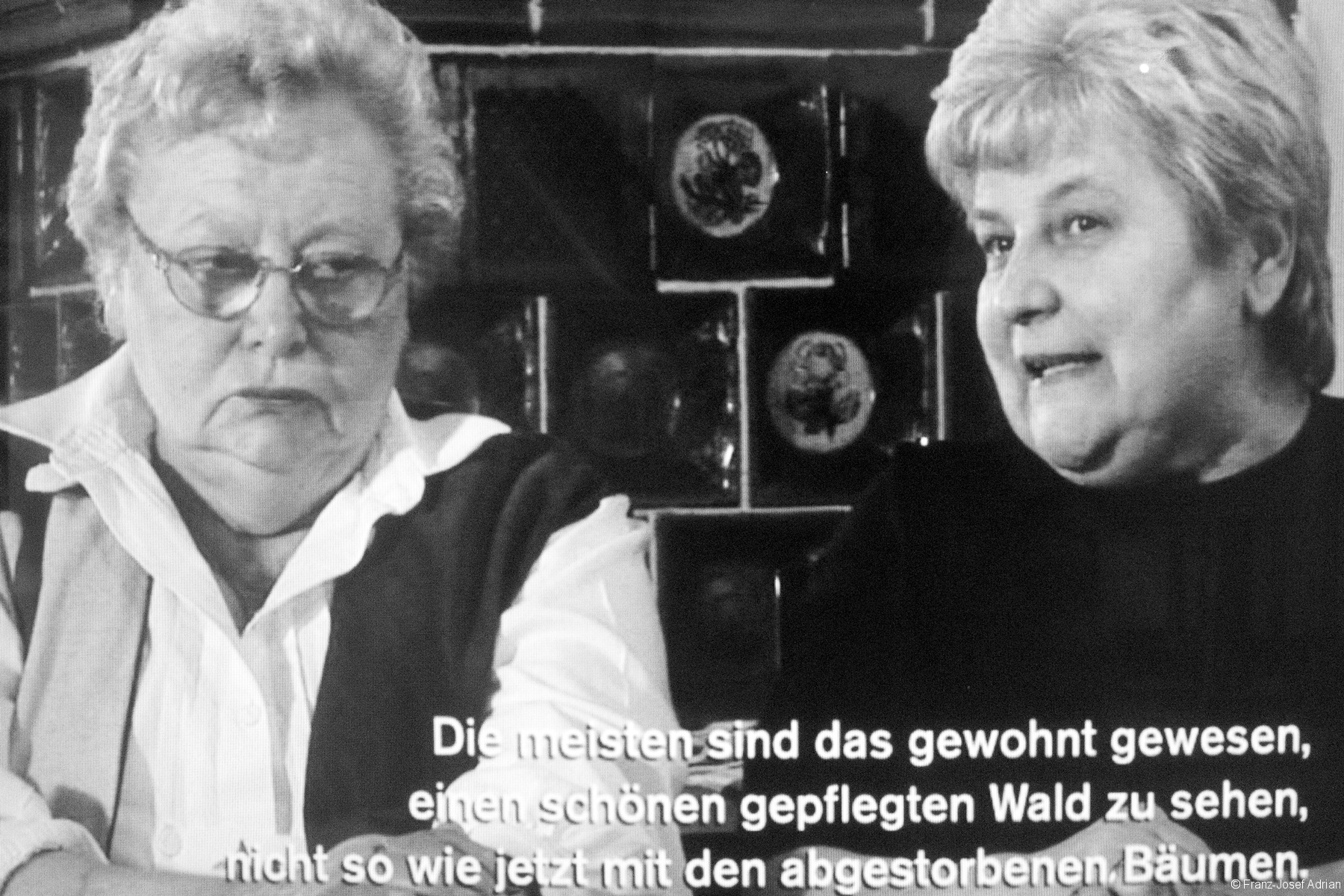 Therese Schreiner und Ilse Dankesreither