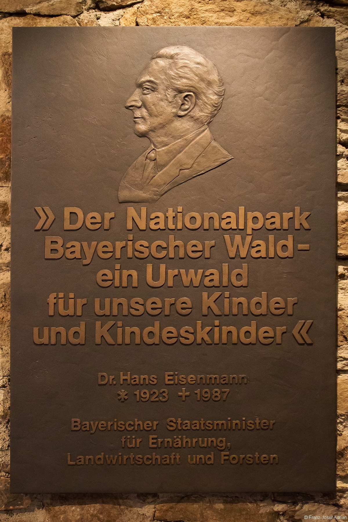 Gedenktafel für Hans Eisenmann