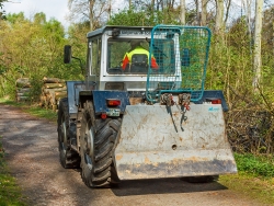 Forsttraktor der Firma Siepmann