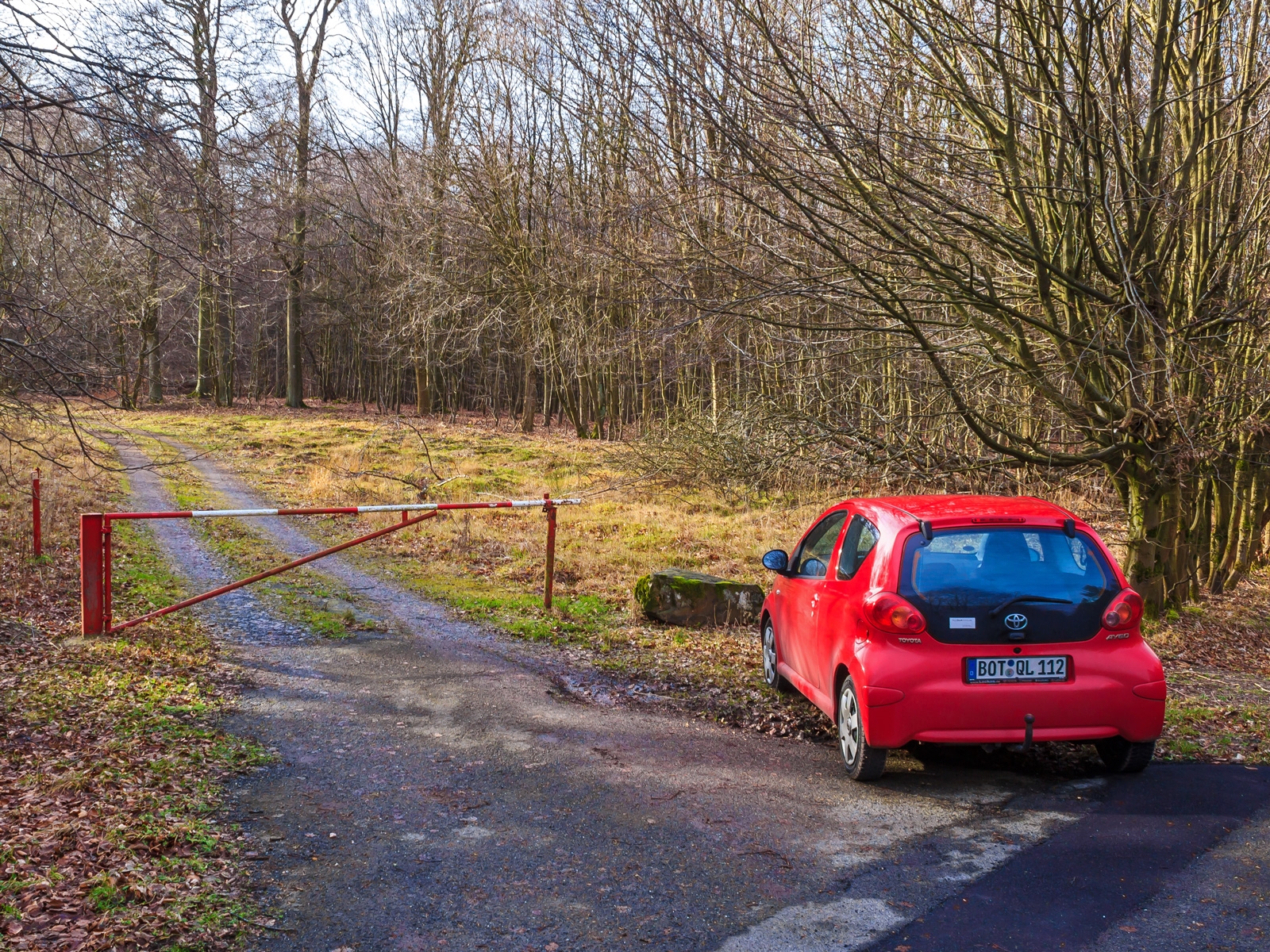 Am Parkplatz Titzbruchwiese